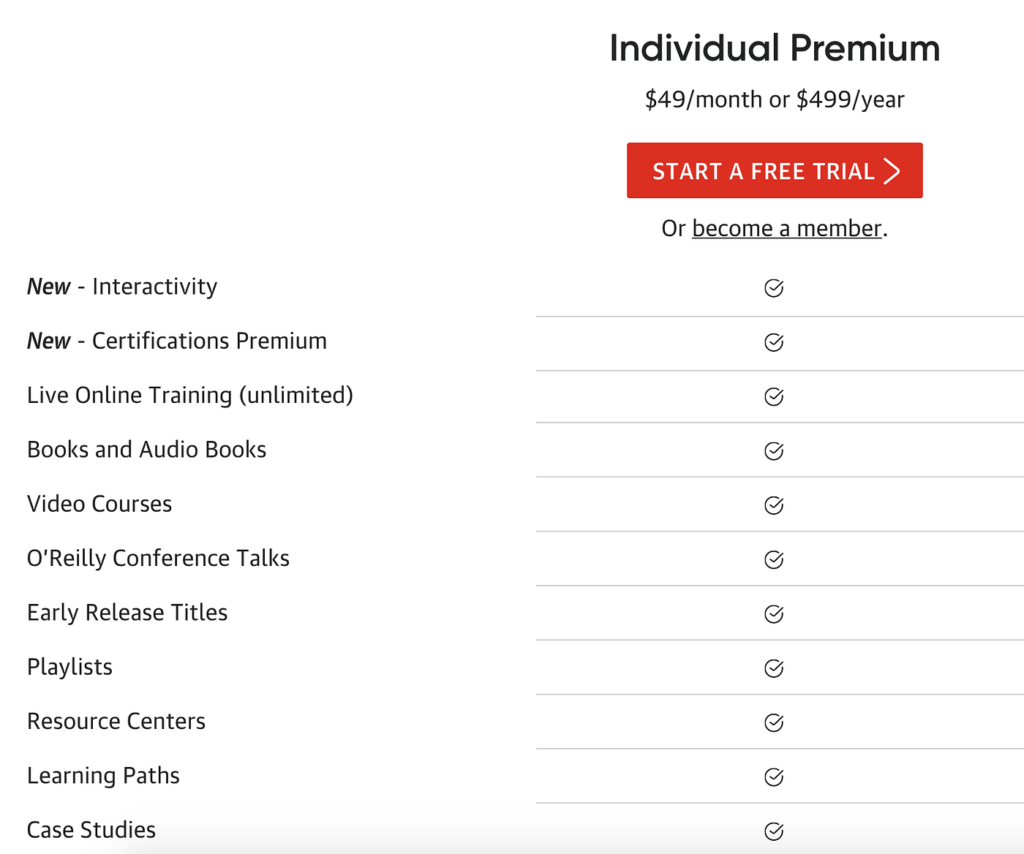 How to get O’Reilly Learning for $99 or less?